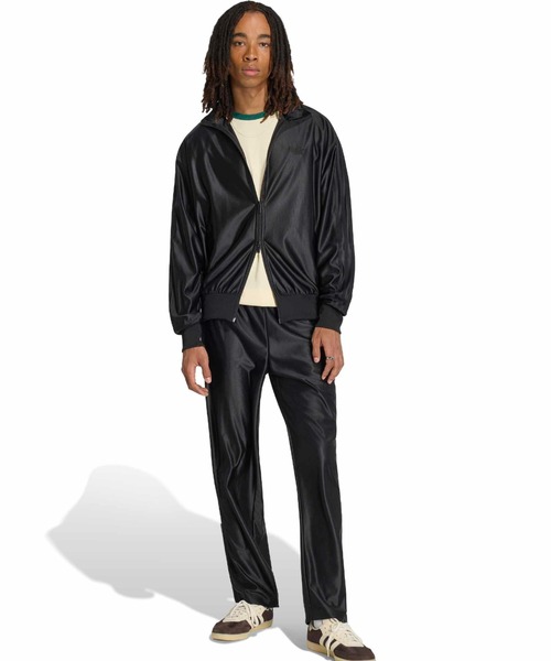 adidas（アディダス）の「adidas FIREBIRD METALLIC TRACK TOP / アディダス ファイヤーバード メタリック トラックトップ（ジャージ・メンズ・ブラック・XL/L/M/S/3XL/XXL）」の11枚目の写真