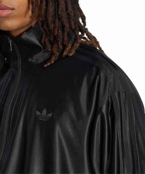 adidas（アディダス）の「adidas FIREBIRD METALLIC TRACK TOP / アディダス ファイヤーバード メタリック トラックトップ（ジャージ・メンズ・ブラック・XL/L/M/S/3XL/XXL）」の3枚目の写真