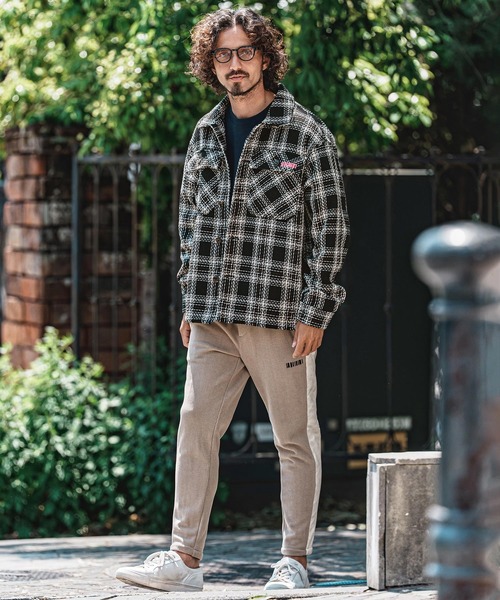 felkod(フィルコッド)の「mj11650- Blanket Check CPO Jacket ブランケットチェックCPOジャケット(F26A190)(その他アウター・メンズ・ホワイト/ブラック・S/M/L)」の14枚目の写真