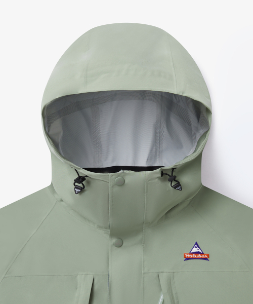 HOLUBAR(ホルバー)の「Eiber 2.5L Rain Jacket Khaki(ナイロンジャケット・メンズ・その他・MEDIUM/LARGE/X-LARGE)」の3枚目の写真