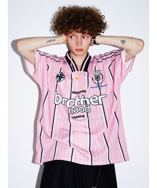 セール】FRANKIE FC JERSEY TSHIRT PINK（Tシャツ/カットソー
