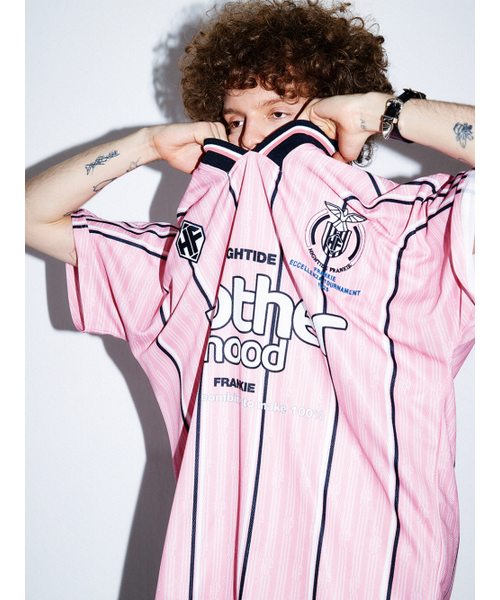 HIGHTIDEFRANKIE(ハイタイドフランキー)の「FRANKIE FC JERSEY TSHIRT PINK(Tシャツ/カットソー・メンズ・その他・FREE)」の3枚目の写真