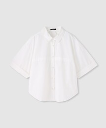 パールボタンバレルシャツ