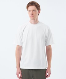 クルーネックTシャツ パイル調ソフトエアー
