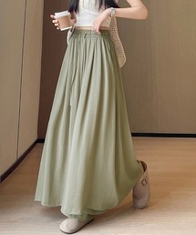 接触冷感ワイドパンツ