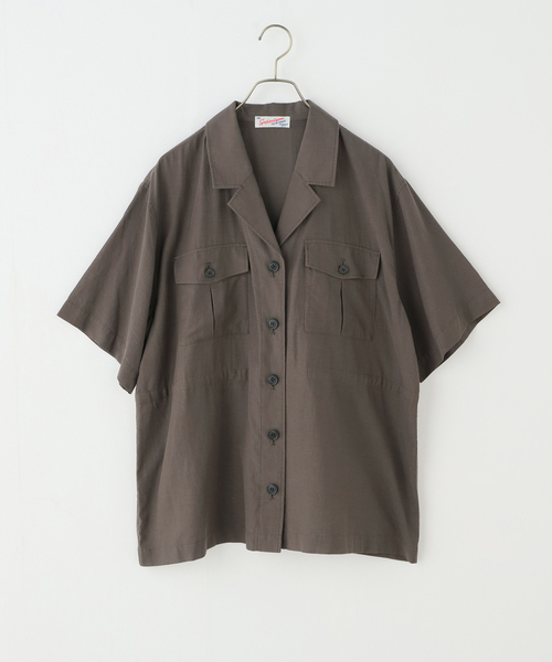 Spick & Span(スピックアンドスパン)の「オープンカラーシアージャケット(その他アウター・レディース・ブラウン/ホワイト系その他・FREE)」の10枚目の写真