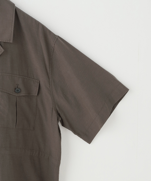 Spick & Span(スピックアンドスパン)の「オープンカラーシアージャケット(その他アウター・レディース・ブラウン/ホワイト系その他・FREE)」の12枚目の写真