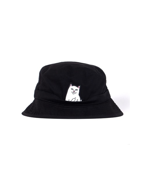 RIPNDIP(リップンディップ)の「LORD NERMAL BUCKET HAT (BLACK)(ハット・メンズ・ブラック・FREE)」の2枚目の写真