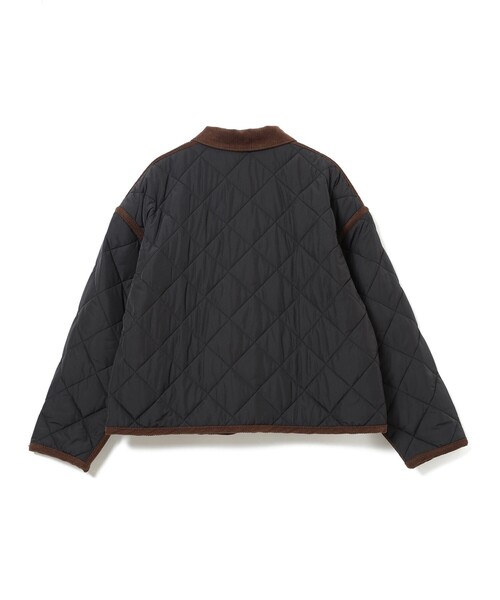 BEAMS HEART(ビームスハート)の「コーデュロイ襟 リバーシブル キルティング ブルゾン(その他アウター・レディース・ホワイト系その他5/ブラック・FREE)」の15枚目の写真