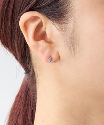 ◆金属アレルギー対応◆◆made in japan◆【高品質ポスト】 ムーンスター ジルコニアセラミックポストピアス