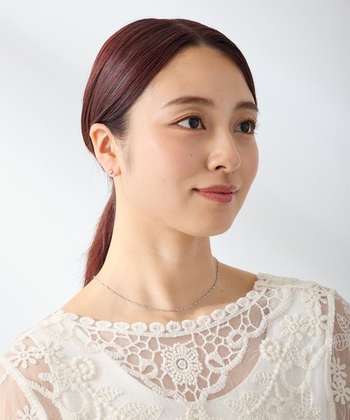 CALIN STANDARD(カリンスタンダード)の「◆金属アレルギー対応◆◆made in japan◆【高品質ポスト】 ムーンスター ジルコニアセラミックポストピアス(ピアス(両耳用)・レディース・ピンクゴールド/シルバー/ゴールド・FREE)」の9枚目の写真