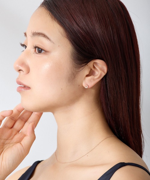 CALIN STANDARD(カリンスタンダード)の「◆金属アレルギー対応◆◆made in japan◆【高品質ポスト】 ムーンスター ジルコニアセラミックポストピアス(ピアス(両耳用)・レディース・ピンクゴールド/シルバー/ゴールド・FREE)」の13枚目の写真