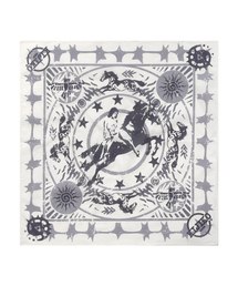 KIJIKO（キジコ）の「ke910. Vintage Western Bandana White（バンダナ/スカーフ）」