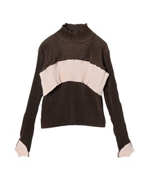 BUSTIER HIGH NECK TOP TDX6A-FT01