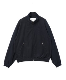 CULLNI | Stretch Fiber Cord Pique Layered Collar Zip Up Blouson(ブルゾン)