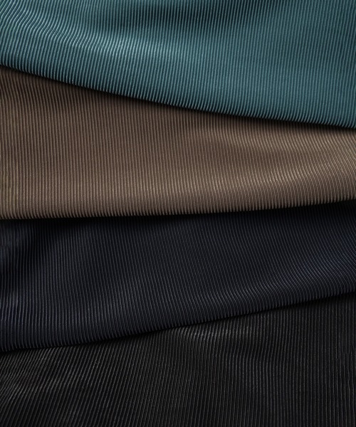 CULLNI(クルニ)の「Stretch Fiber Cord Pique Layered Collar Zip Up Blouson(ブルゾン・メンズ・チャコール/グリーン/ブラック/ネイビー・1/2/0)」の14枚目の写真