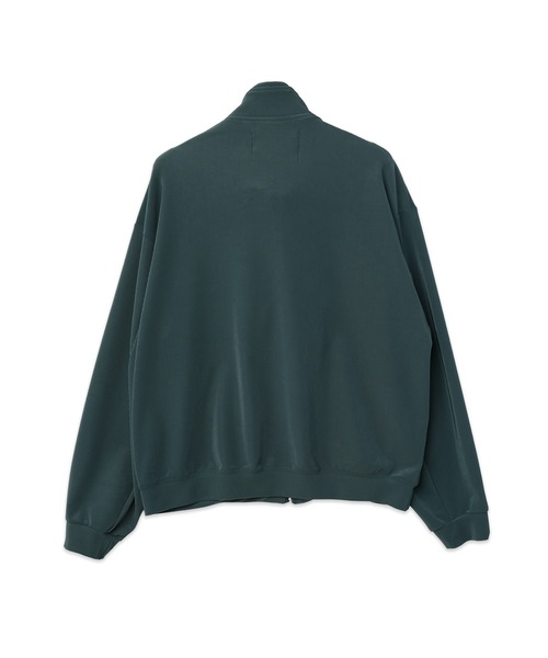 CULLNI(クルニ)の「Stretch Fiber Cord Pique Layered Collar Zip Up Blouson(ブルゾン・メンズ・チャコール/グリーン/ブラック/ネイビー・1/2/0)」の16枚目の写真