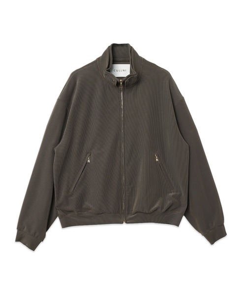 CULLNI(クルニ)の「Stretch Fiber Cord Pique Layered Collar Zip Up Blouson(ブルゾン・メンズ・チャコール/グリーン/ブラック/ネイビー・1/2/0)」の21枚目の写真