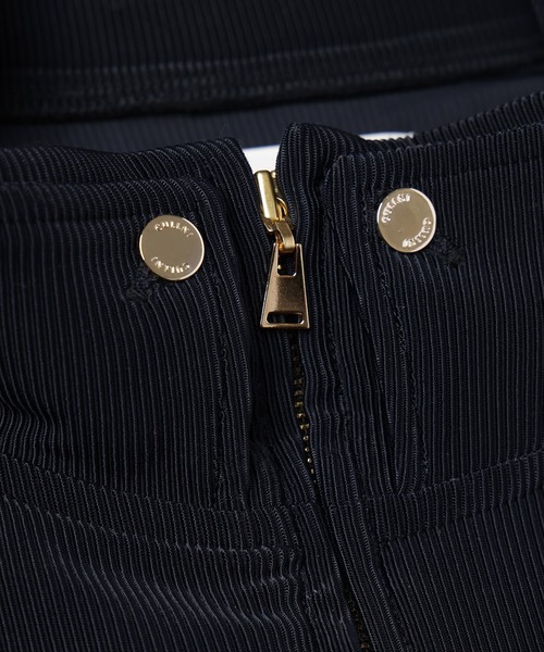 CULLNI(クルニ)の「Stretch Fiber Cord Pique Layered Collar Zip Up Blouson(ブルゾン・メンズ・チャコール/グリーン/ブラック/ネイビー・1/2/0)」の6枚目の写真