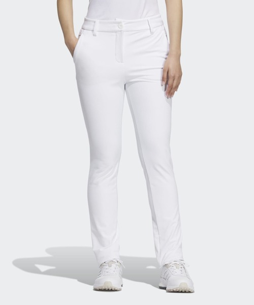 adidas(アディダス)の「EX STRETCH ACTIVE 撥水 パンツ【adidas Golf/アディダスゴルフ】(その他パンツ・レディース・ホワイト・XX-LARGE/MEDIUM/SMALL/X-LARGE/X-SMALL)」の1枚目の写真