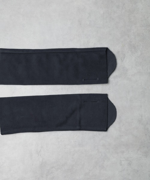 WILD THINGS（ワイルドシングス）の「【es】【WILD THINGS】POLARTEC Micro Fleece FINGERLESS（手袋・レディース・ブラウン/オフホワイト・FREE）」の5枚目の写真
