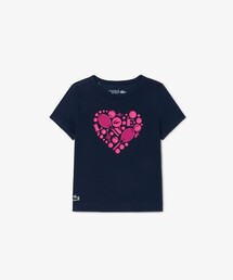 LACOSTE（ラコステ）の「【EC限定】JUNIOR LOVEテニスグラフィックTシャツ（Tシャツ/カットソー）」