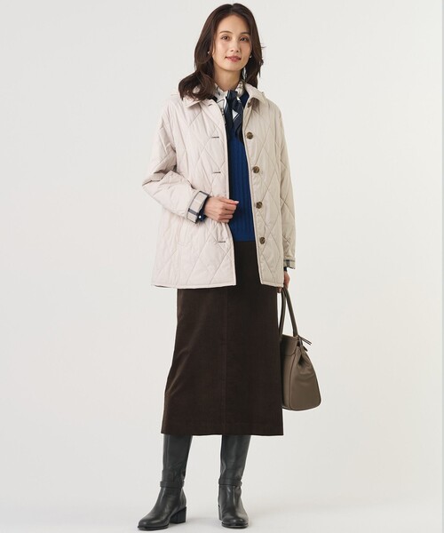 J.PRESS Ladies(J.プレス レディス)の「【人気定番アイテム】KNIT BASIC クルーネック ニット(ニット/セーター・レディース・ライトグレー系/ネイビー系/ブルー系/ベージュ系/イエロー系・SMALL)」の14枚目の写真