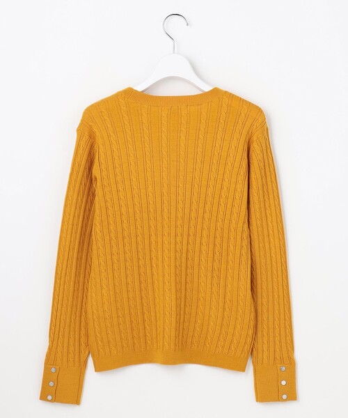 J.PRESS Ladies(J.プレス レディス)の「【人気定番アイテム】KNIT BASIC クルーネック ニット(ニット/セーター・レディース・ライトグレー系/ネイビー系/ブルー系/ベージュ系/イエロー系・SMALL)」の22枚目の写真