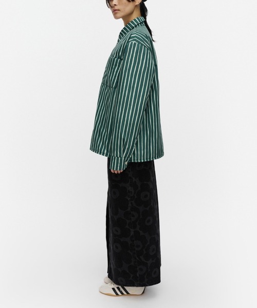marimekko(マリメッコ)の「【kioski】 Seura Piccolo / blouse(その他アウター・レディース・モスグリーン/ワインレッド・MEDIUM/SMALL/X-SMALL)」の14枚目の写真