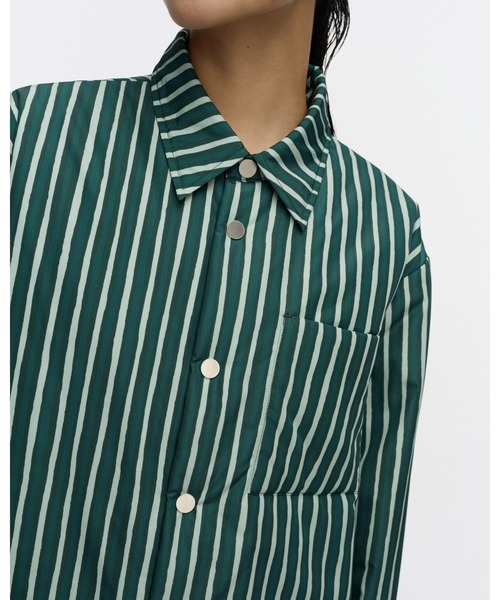 marimekko(マリメッコ)の「【kioski】 Seura Piccolo / blouse(その他アウター・レディース・モスグリーン/ワインレッド・MEDIUM/SMALL/X-SMALL)」の16枚目の写真