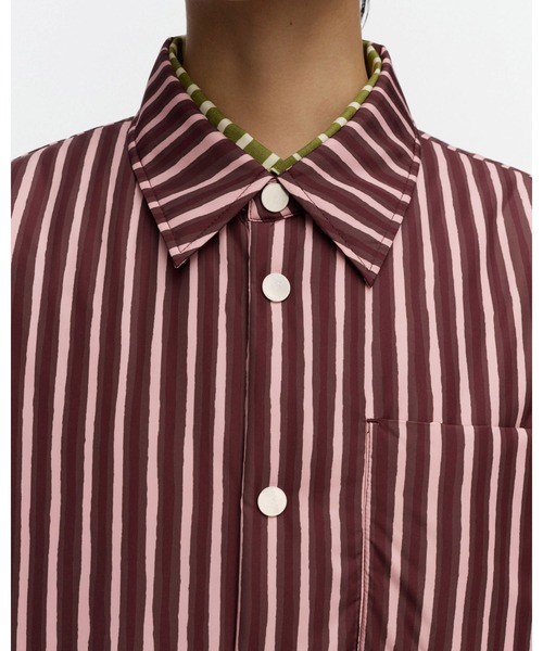 marimekko(マリメッコ)の「【kioski】 Seura Piccolo / blouse(その他アウター・レディース・モスグリーン/ワインレッド・MEDIUM/SMALL/X-SMALL)」の7枚目の写真
