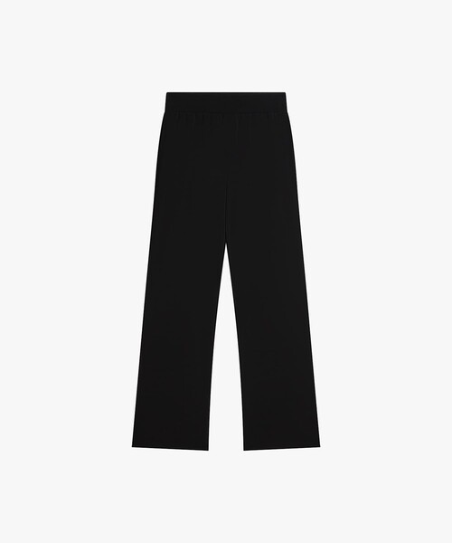 agnes b.(アニエスベー)の「ジャージー クレープ ロング パンツ "Violon"(その他パンツ・レディース・ブラック・1/3/2)」の1枚目の写真