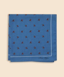 BROOKS BROTHERS（ブルックスブラザーズ）の「コットン　ダックプリント　ハンカチ（ハンカチ/ハンドタオル）」