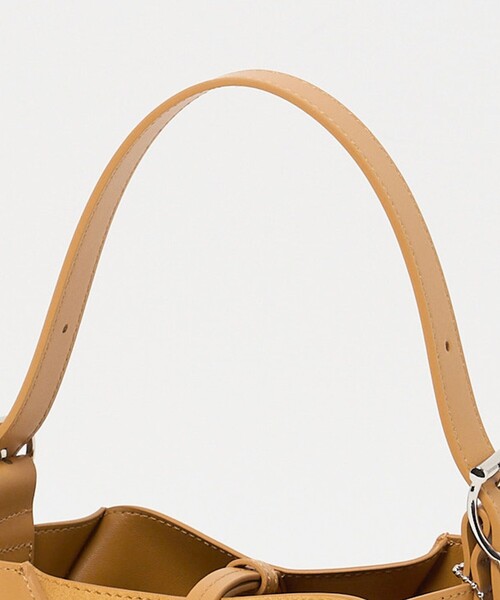 BEAUTY&YOUTH UNITED ARROWS(ビューティーアンドユースユナイテッドアローズ)の「スエード×レザー ネジリ ショルダーバッグ(ショルダーバッグ・レディース・マスタード/ダークブラウン・FREE)」の6枚目の写真