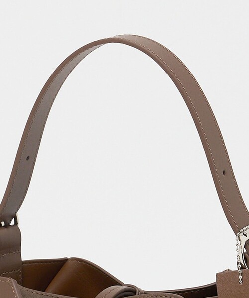 BEAUTY&YOUTH UNITED ARROWS(ビューティーアンドユースユナイテッドアローズ)の「スエード×レザー ネジリ ショルダーバッグ(ショルダーバッグ・レディース・マスタード/ダークブラウン・FREE)」の13枚目の写真