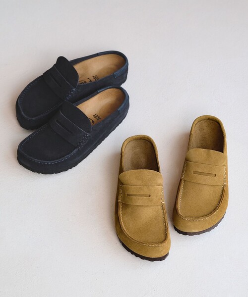 BIRKENSTOCK(ビルケンシュトック)の「【国内EXCLUSIVE】<BIRKENSTOCK>ネープルズ ラップ サンダル(サンダル・レディース・ネイビー/マスタード・36/37/38/39)」の8枚目の写真