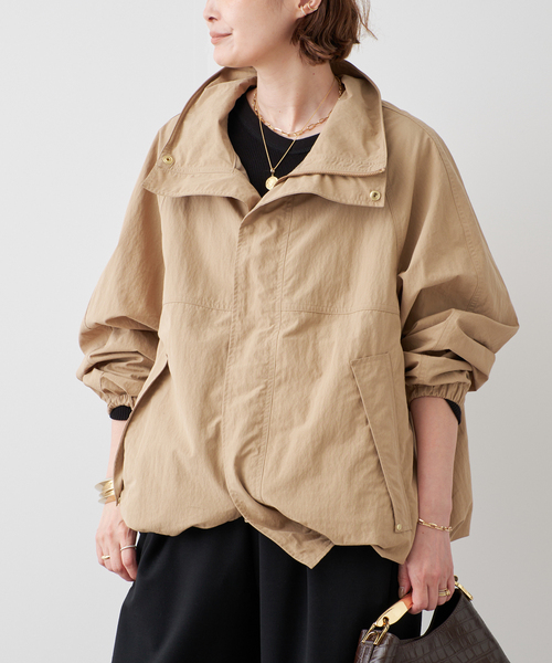 Deuxieme Classe(ドゥーズィエムクラス)の「WEATHER FULL ZIP ブルゾン(その他アウター・レディース・ベージュ/レッド/カーキ・FREE)」の6枚目の写真