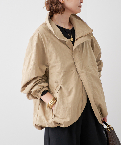 Deuxieme Classe(ドゥーズィエムクラス)の「WEATHER FULL ZIP ブルゾン(その他アウター・レディース・ベージュ/レッド/カーキ・FREE)」の8枚目の写真