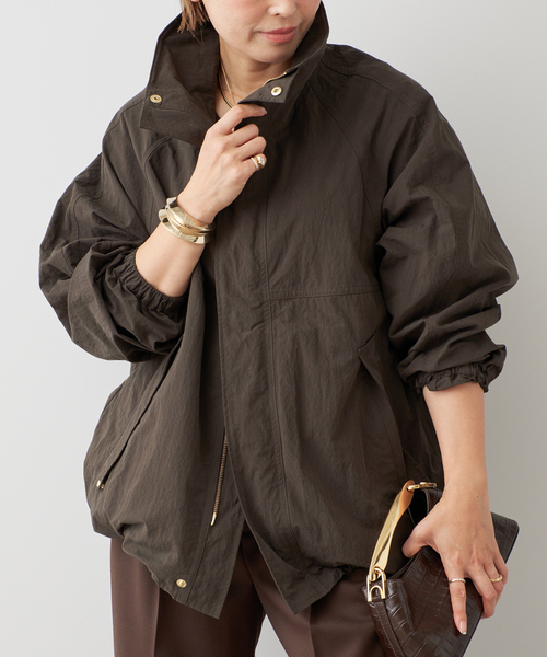 Deuxieme Classe(ドゥーズィエムクラス)の「WEATHER FULL ZIP ブルゾン(その他アウター・レディース・ベージュ/レッド/カーキ・FREE)」の13枚目の写真