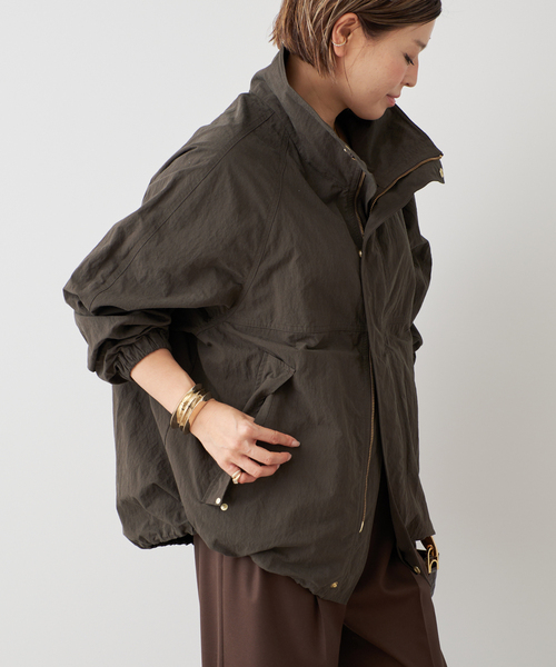 Deuxieme Classe(ドゥーズィエムクラス)の「WEATHER FULL ZIP ブルゾン(その他アウター・レディース・ベージュ/レッド/カーキ・FREE)」の14枚目の写真