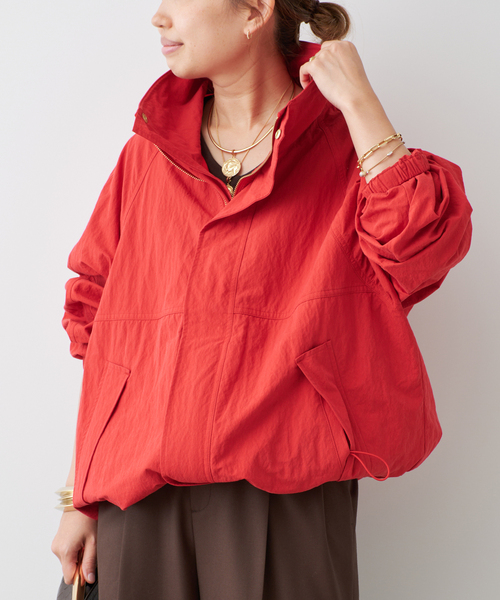 Deuxieme Classe(ドゥーズィエムクラス)の「WEATHER FULL ZIP ブルゾン(その他アウター・レディース・ベージュ/レッド/カーキ・FREE)」の21枚目の写真
