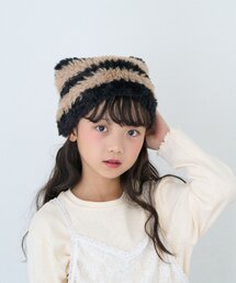CIAOPANIC TYPY（チャオパニックティピー）の「【KIDS/ZO限カラーあり】ねこみみファー帽（キャップ）」