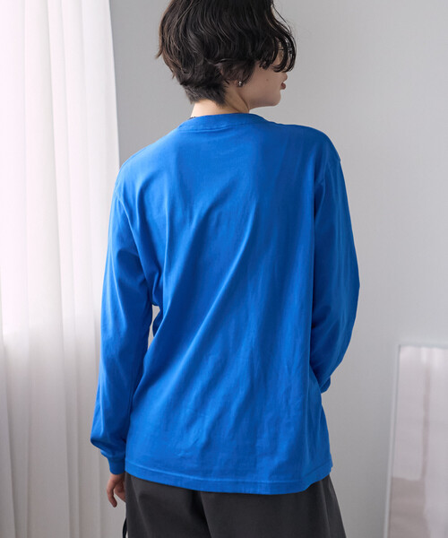 FREAK'S STORE(フリークスストア)の「GOOD ROCK SPEED/グッドロックスピード ロゴプリントロンT(Tシャツ/カットソー・レディース・ベージュ/ライトグレー/グリーン/オフホワイト/ブルー・フリ-)」の18枚目の写真