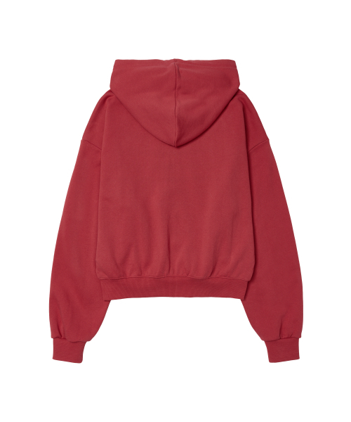AMESWORLDWIDE(アメスワールドワイド)の「STANDARD LOGO HOODIE ZIP-UP RED(パーカー・レディース・その他・SMALL/MEDIUM)」の4枚目の写真