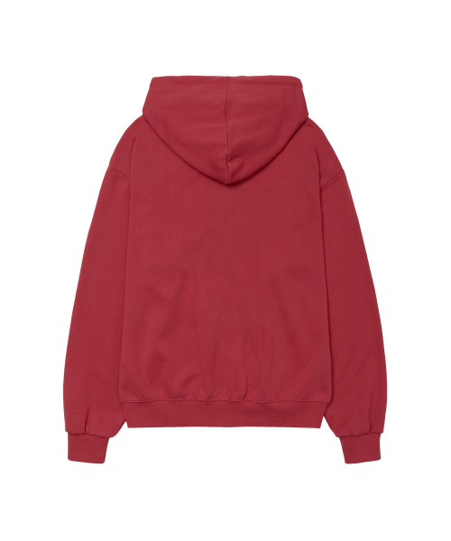 AMESWORLDWIDE(アメスワールドワイド)の「STANDARD LOGO HOODIE ZIP-UP RED(パーカー・レディース・その他・SMALL/MEDIUM)」の2枚目の写真