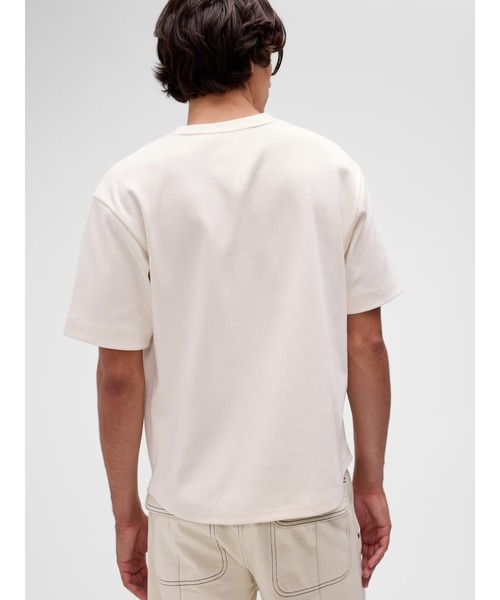GapStudio(ギャップスタジオ)の「GapStudio エクストラヘビーウェイト ポケットTシャツ(Tシャツ/カットソー・メンズ・ホワイト・L/M/S/XS/XL)」の5枚目の写真