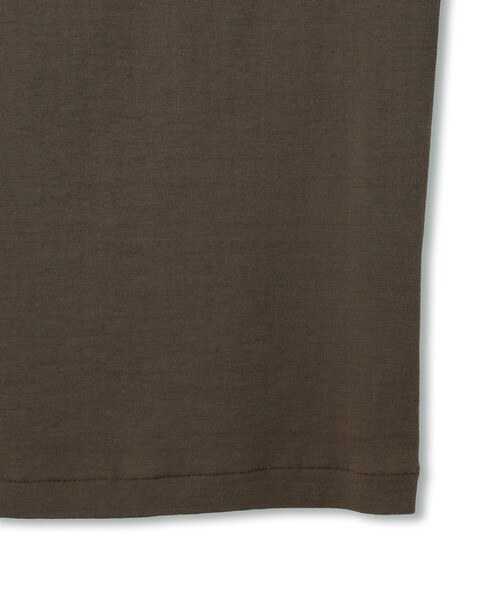 ADAM ET ROPE'(アダムエロペ)の「【EMOELLE】カウルネックロンT(Tシャツ/カットソー・レディース・オフホワイト/ブラウン・FREE)」の21枚目の写真