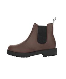 メンズ DPPR シークレット チェルシーブーツ 7CM ブラウン