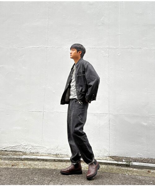DIFFERSHOE（ディファーシュー）の「メンズ DPPR シークレット チェルシーブーツ 7CM ブラウン（ブーツ・メンズ・その他/ダークブラウン・FREE/25cm/26cm/27cm/28cm）」の14枚目の写真