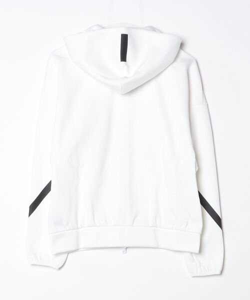adidas（アディダス）の「アディダス Z.N.E. フルジップ パーカー / アディダス adidas（パーカー・レディース・ホワイト・SMALL/XX-LARGE/LARGE/MEDIUM/X-LARGE）」の6枚目の写真